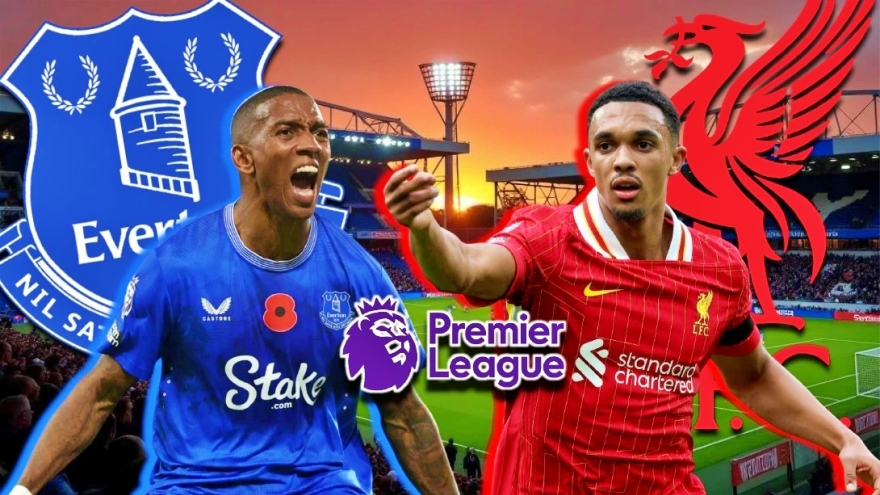 Trực tiếp Everton - Liverpool: Trận đấu bị hoãn vì lý do thời tiết